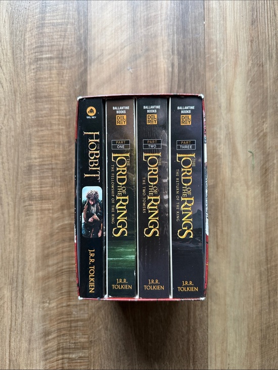 Other - The Hobbit and The Lord of the Rings JRR Tolkien 2012  4 Paperback Box Set Books